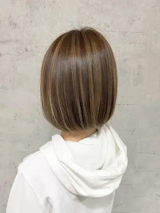 ショート S. Okuboのヘアスタイル