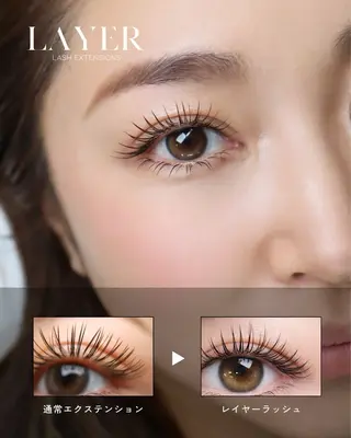 マツエク・マツパ Dahli eyelashのマツエク・マツパデザイン