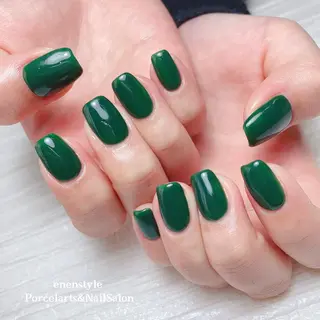 ミディアム ネイル 🐾enen style 🐾のネイルデザイン