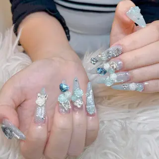 ネイル ANH ゴテゴテネイルのネイルデザイン