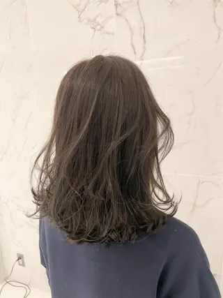 セミロング 🫧ツヤ髪個室美容室 安食茉莉🫧のヘアスタイル