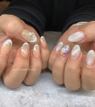 ネイル ネイルルームリッカ 𝐦𝐚𝐲𝐮のネイルデザイン