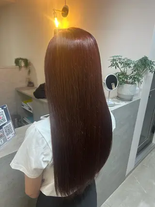 ロング カラー か れんのヘアスタイル