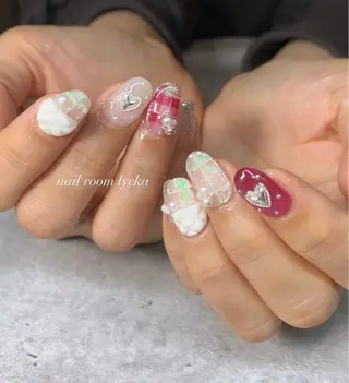 ネイル ネイルルームリッカ 𝐦𝐚𝐲𝐮のネイルデザイン
