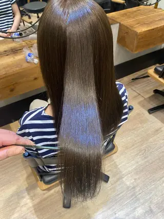 セミロング 100%可愛い顔周り 💓レイヤー/しずくのヘアスタイル