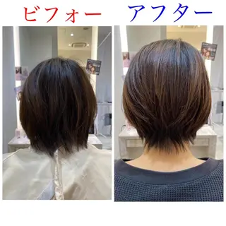 ショート ビビデ枚方店 店長 濵添 健太郎のヘアスタイル