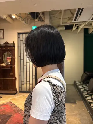 ミディアム カットモデル🎀 ハイトーン/YUIのヘアスタイル