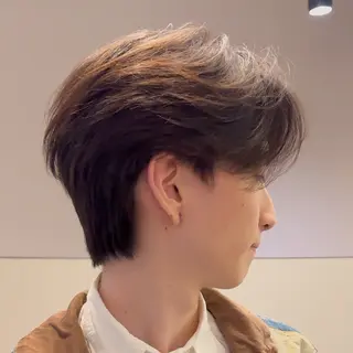 ミディアム ALLYS 中島史優のヘアスタイル