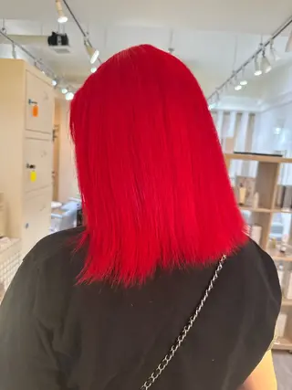 ショート andKおもろまち店 艶ダブルカラー✨のヘアスタイル