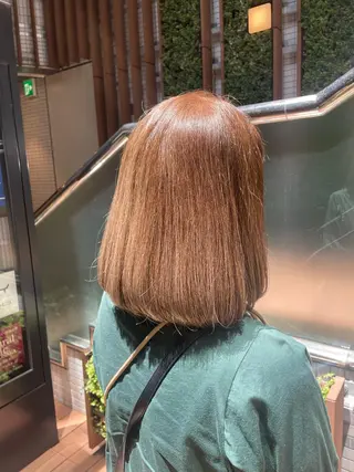 ミディアム カラー 豊中/髪質改善/ レイヤーカットミヅキのヘアスタイル