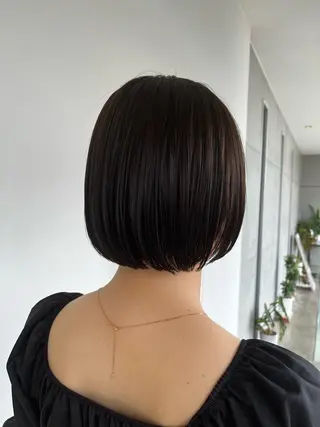 ミディアム おせ ちさとのヘアスタイル