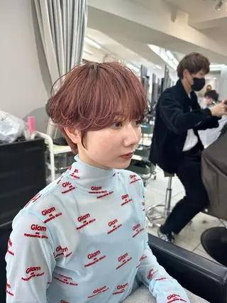 ショート 骨格診断で絶対可愛い ✨丸みショート✨凌弥のヘアスタイル