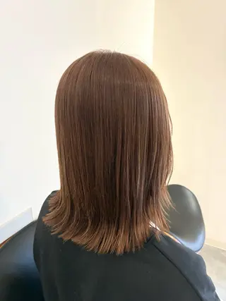 ミディアム 横山 麻衣子のヘアスタイル