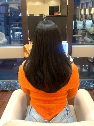ロング レイヤー/透明感 カラー🩶ikoiのヘアスタイル