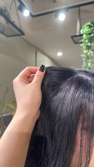 ロング 似合わせツヤカラー 【yate'】ユウナのヘアスタイル