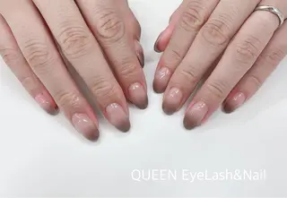 セミロング カラー ネイル Bloom Nailのネイルデザイン