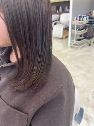 ミディアム Rapt.HAIR 中村 知里のヘアスタイル
