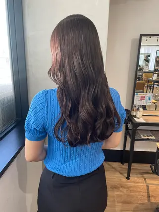 ロング カラー ヘアアレンジ coco♡ 韓国hairのヘアスタイル