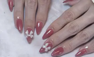 ネイル H3 Nail Tsuki🦋💙のネイルデザイン