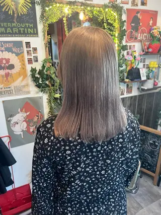 ミディアム カラー カラーパティシエ facce🌼ikoのヘアスタイル