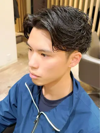 パーマ 💈メンズパーマ特化 金子温貴💈のヘアスタイル