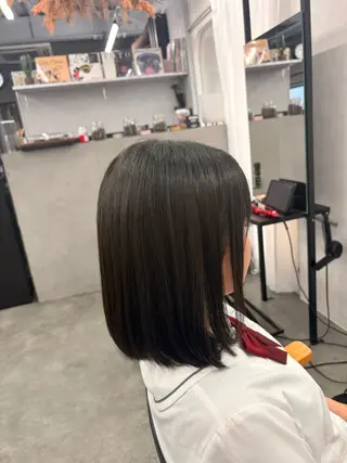 ミディアム LIV My【マイ】 髪質改善/箕面のヘアスタイル