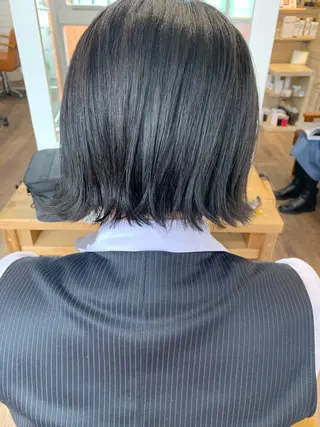 ミディアム 初めてでも失敗しない 透明感カラー Miiのヘアスタイル