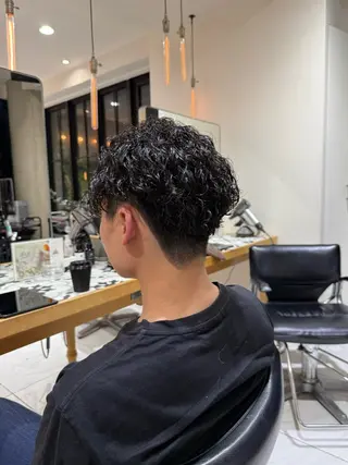 パーマ キッズ matsuri 🪽ショートカットのヘアスタイル
