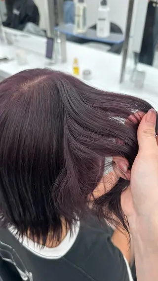 ミディアム カラー 似合わせstyle ❤︎misaki❤︎のヘアスタイル