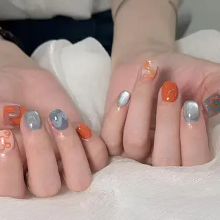 ネイル XIXI 🦁のネイルデザイン