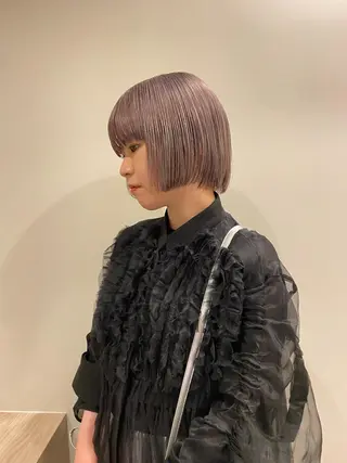 ショート カラー メンズ清潔感のプロ 💈メンズパーマ藤田のヘアスタイル