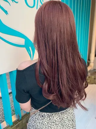 ロング カラー ヘアアレンジ KAITO/艶カラー /髪質改善カラーのヘアスタイル