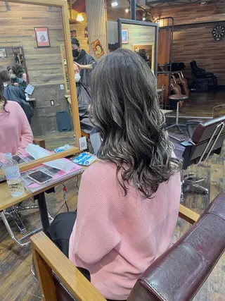 ロング 川名 充✂️のヘアスタイル
