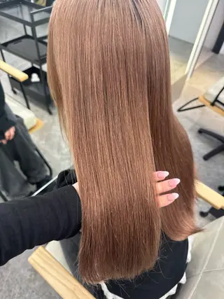 ロング カラー カット/ブリーチ /🩶RENA🩶のヘアスタイル