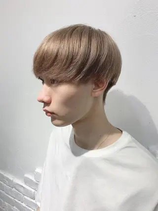 ショート カラー ヘアアレンジ メンズ メンズスタイル ly本厚木のヘアスタイル