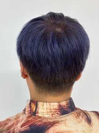 ショート カラー 相馬 一真のヘアスタイル