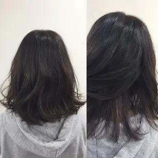 ミディアム 🌛ダブルカラー 🌜SAYAKAのヘアスタイル