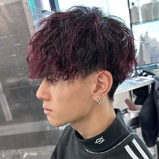 カラー パーマ メンズ メンズパーマの達人 KAITOのヘアスタイル