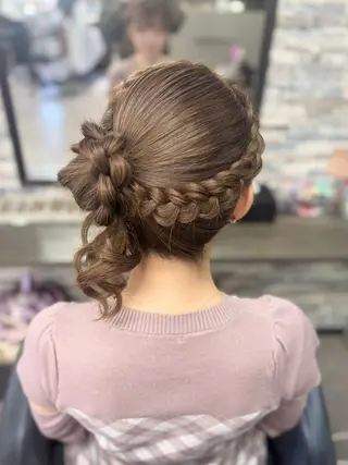 ヘアアレンジ ヘアセット/エクステ cocoro🐹🎀のヘアスタイル