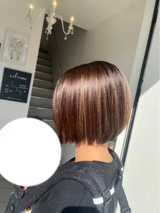ショート 山中 真紫のヘアスタイル