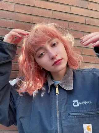 ミディアム 🌼U24 ヘアデザインラボのヘアスタイル