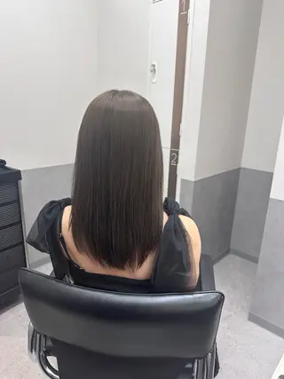 ミディアム カラー ダブルカラー｜ なおき｜池袋美容師のヘアスタイル