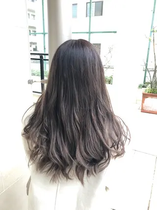 ロング カラー 長山 航来 /縮毛矯正のヘアスタイル