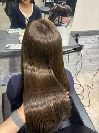 ロング カラー miyu♡ 艶髪カラーのヘアスタイル