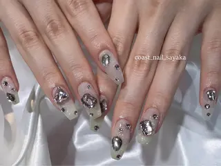 ネイル HOSHI ⭐️辻堂 /藤沢ガーリーネイルのネイルデザイン