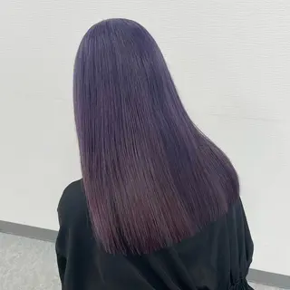 ミディアム カラー ヘアアレンジ 縮毛矯正🤍 ボブ/ HIKARIのヘアスタイル