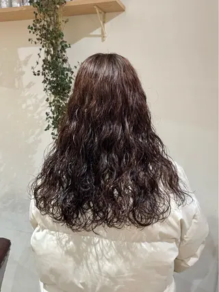 ロング パーマ 𝙎𝙚𝙞𝙧𝙖 ☆カット/パーマのヘアスタイル