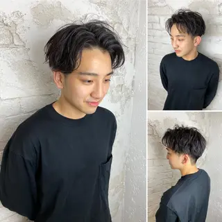 パーマ メンズ メンズサロン IVY 池袋駅前店のヘアスタイル