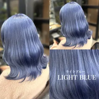 ミディアム カラー 韓国風・透明感カラー 💫ami💫のヘアスタイル