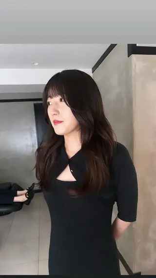 ロング カラー タナカ カナ🫧のヘアスタイル